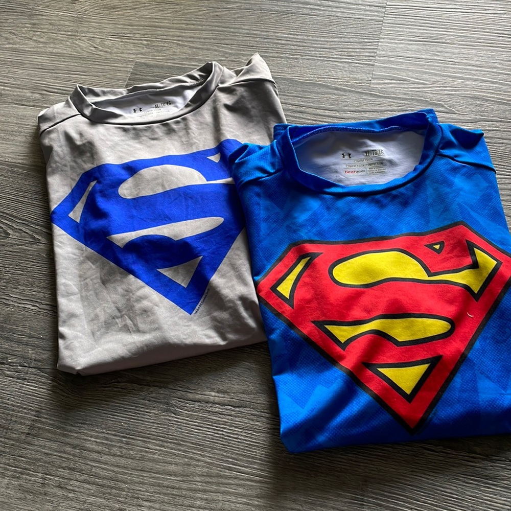 Nike Compression Superman Tees (Lot of 2)